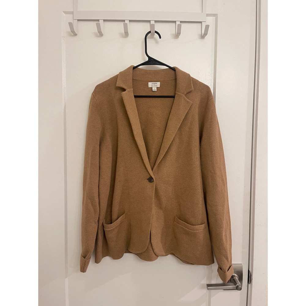 J Crew Cotton Cardigan Preppy Old Money Luxury Academic Sweater